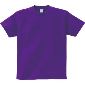 【おまとめ6枚セット】 Print Star ティーシャツ CVT5.6オンス CVT ヘビーウェイトTシャツ/パープル/120cm ジュニア 子供 男子 女子 シンプル 部屋着 まとめ買い