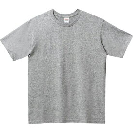 【おまとめ6枚セット】 Print Star ティーシャツ DMT5.0オンス DMT ベーシックTシャツ/杢グレー/140cm ジュニア 子供 男子 女子 シンプル 部屋着 まとめ買い