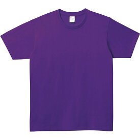 【おまとめ6枚セット】 Print Star ティーシャツ DMT5.0オンス DMT ベーシックTシャツ/パープル/L レディース 女性用 シンプル 部屋着 まとめ買い