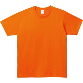 【おまとめ6枚セット】 Print Star ティーシャツ DMT5.0オンス DMT ベーシックTシャツ/オレンジ/120cm ジュニア 子供 男子 女子 シンプル 部屋着 まとめ買い