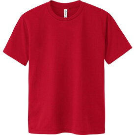 【おまとめ8枚セット】4.4オンス ACT ドライTシャツ / ガーネットレッド / 150cmサイズ