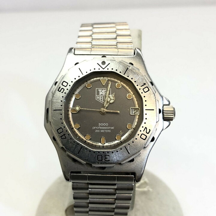 楽天市場 heuer タグホイヤー 腕時計 アナログ クォーツ プロフェッショナル 932 213 3000シリーズ シルバー 文字盤グレー 回転ベゼル ステンレス デイト レディース T東大阪店 It15k08a3ojo 中古 Ryb9321 Next51楽天市場店 楽天市場 heuer タグホイヤー 腕時計 アナログ クォーツ プロフェッショナル 932 213 3000シリーズ シルバー 文字盤グレー 回転ベゼル ステンレス デイト レディース T東大阪店 It15k08a3ojo 中古 Ryb9321 Next51楽天市場店
