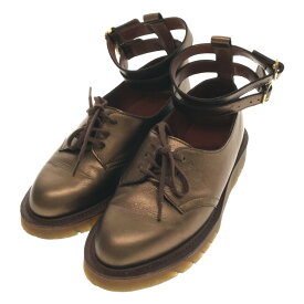 Dr.Martens ドクターマーチン 14AW ストラップシューズ CRAFTED DIANA MARY JANE 靴 レディース UK3 22.0cm ブロンズ 三国ケ丘店 ITN2YKB0RBD0 【中古】 RM3471D