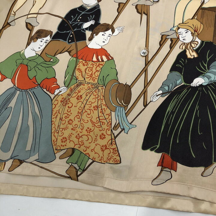 楽天市場】Yohji Yamamoto Pour Homme 95AW 鹿鳴館日本画プリントピン  