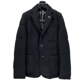 COMME des GARCONS HOMME 13AW ウール縮絨ダウンテーラードジャケット ブルゾン コート アウター Archive コムデギャルソンオム メンズ 三国ケ丘店 ITZHTKHR4ZTC 【中古】 RM2871I