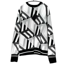 MCM エムシーエム APRÈS-SKI Cubic Monogram Sweatshirt トップス スウェット プルオーバー スタッズ スパンコール メンズ MHACSSX03BW00M 並行輸入 タグ付 ラグジュアリー ハイブランド 三国ケ丘店 IT93BXXJ6AZS 【中古】 RM270Y