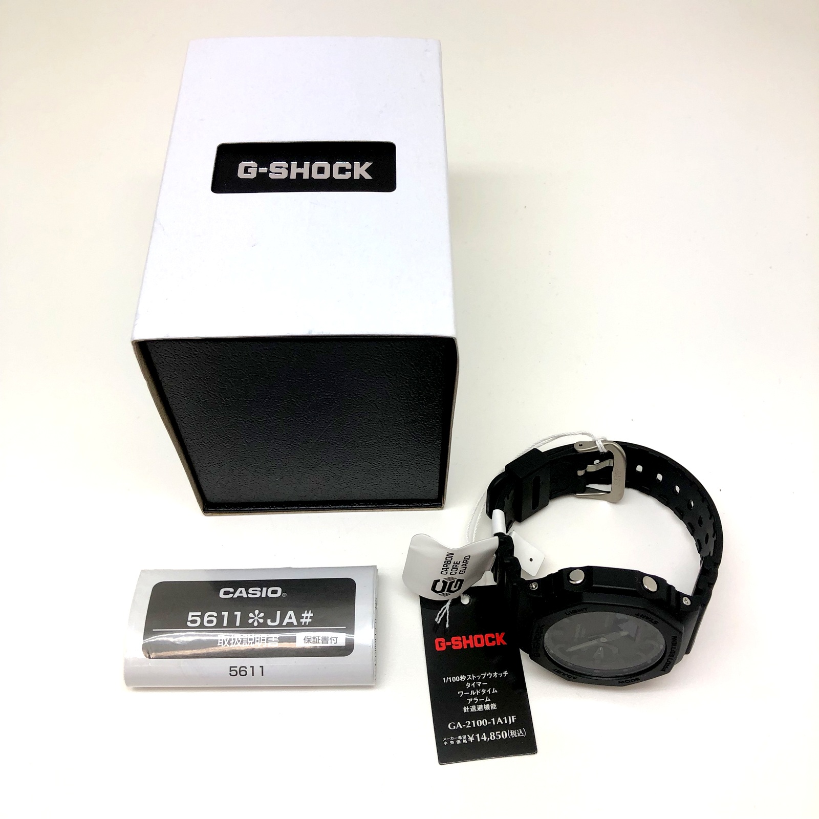 楽天市場】G-SHOCK ジーショック CASIO カシオ 腕時計 GA-2100-1A1JF