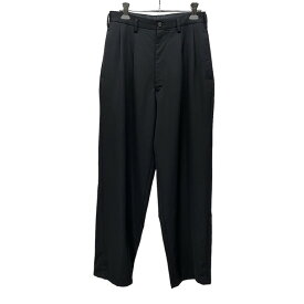 Y's for men ウールギャバジン2タックワイドテーパードパンツ スラックス トラウザーズ Archive 90s Yohji Yamamoto Pour Homme ヨウジヤマモトプールオム ワイズフォーメン メンズ 三国ケ丘店 ITSBVCG1UWW2 【中古】 RM3179I