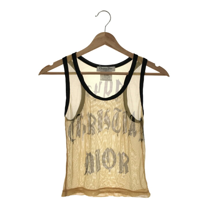 楽天市場】Christian Dior クリスチャンディオール ロゴ ノースリーブ  