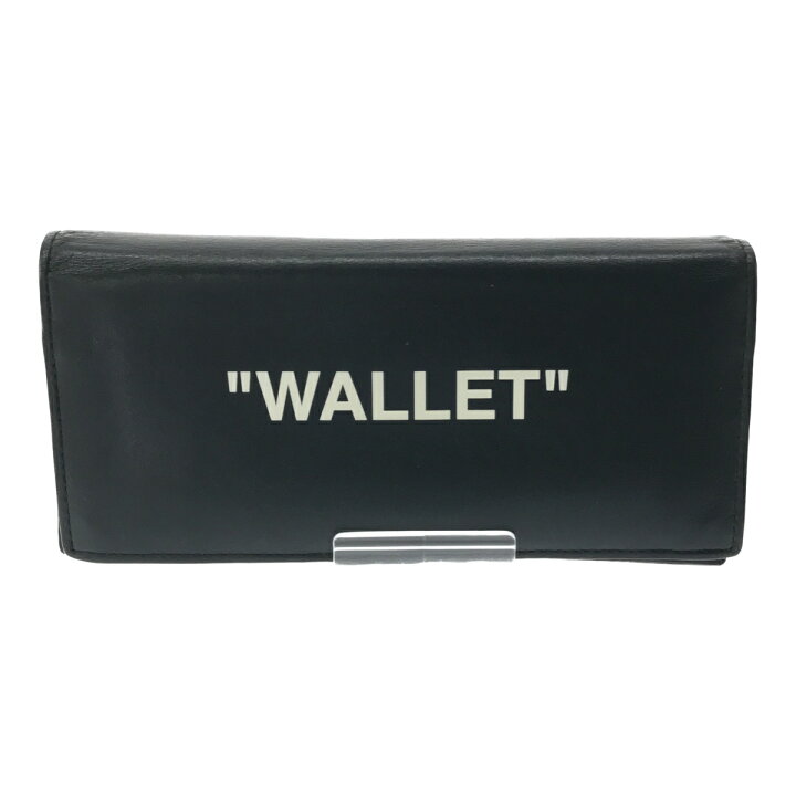 楽天市場】Off-White オフホワイト 長財布 QUOTE WALLET ロング  