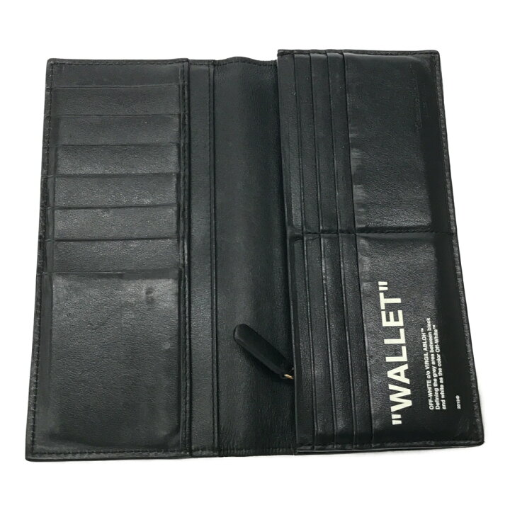 楽天市場】Off-White オフホワイト 長財布 QUOTE WALLET ロング  