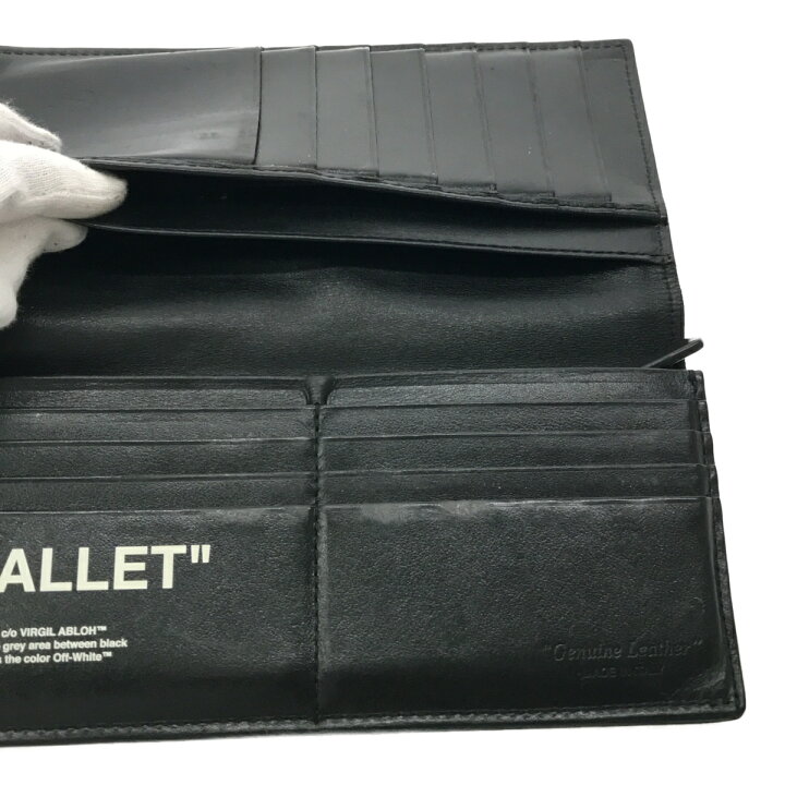 楽天市場】Off-White オフホワイト 長財布 QUOTE WALLET ロング  