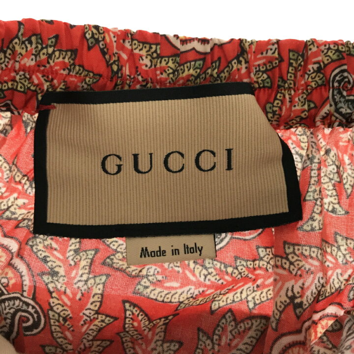 楽天市場】GUCCI グッチ ペイズリーファンプリントショートパンツ  