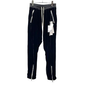 Rick Owens 22AW TECUATL TRACK PANT レーヨンシルクベルベットテクアトルイージートラックパンツ 裾ジップ ジョガー 定価171,600円 タグ付き ベロア 別珍 RU02B2370-V リックオウエンス メンズ 三国ケ丘店 ITO25O8MDQ38 【中古】 RM3285I