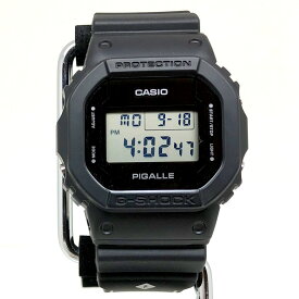 G-SHOCK ジーショック CASIO カシオ 腕時計 DW-5600PGB-1JR PIGALLE ピガール タイアップモデル 限定モデル ブラック デジタル クォーツ 三国ケ丘店 ITRW8KFFC38Y 【中古】