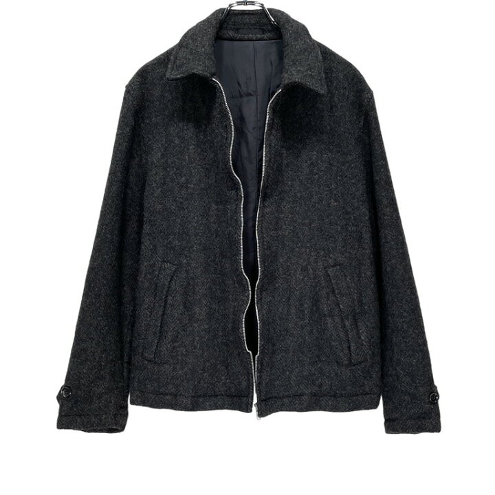 楽天市場】COMME des GARCONS HOMME 03AW BOILED WOOL ZIP-UP JACKET  