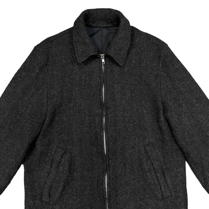 楽天市場】COMME des GARCONS HOMME 03AW BOILED WOOL ZIP-UP JACKET  