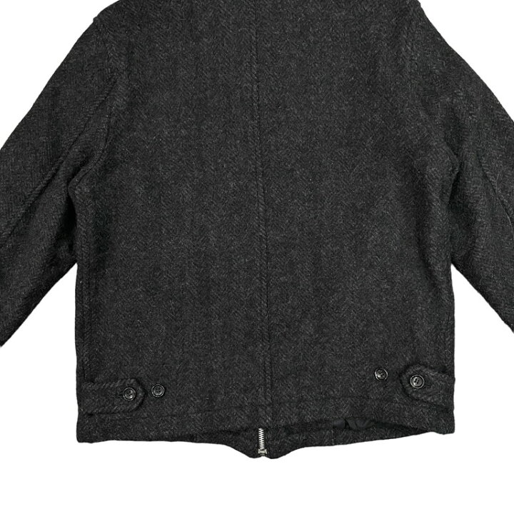 楽天市場】COMME des GARCONS HOMME 03AW BOILED WOOL ZIP-UP JACKET 