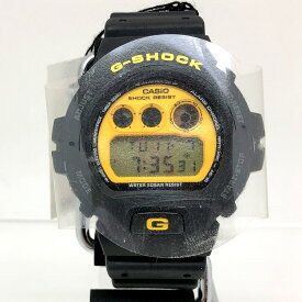 G-SHOCK ジーショック CASIO カシオ 腕時計 DW-6900BHTG-9JF 阪神タイガース コラボ ダブルネーム 三つ目 ブラック イエロー 2003年 2000本限定 三国ケ丘店 IT5F8IC7NPMW 【中古】