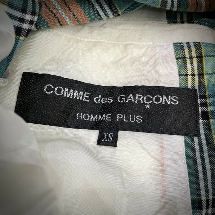 楽天市場】COMME des GARCONS HOMME PLUS 14SS サマーウールタータン 