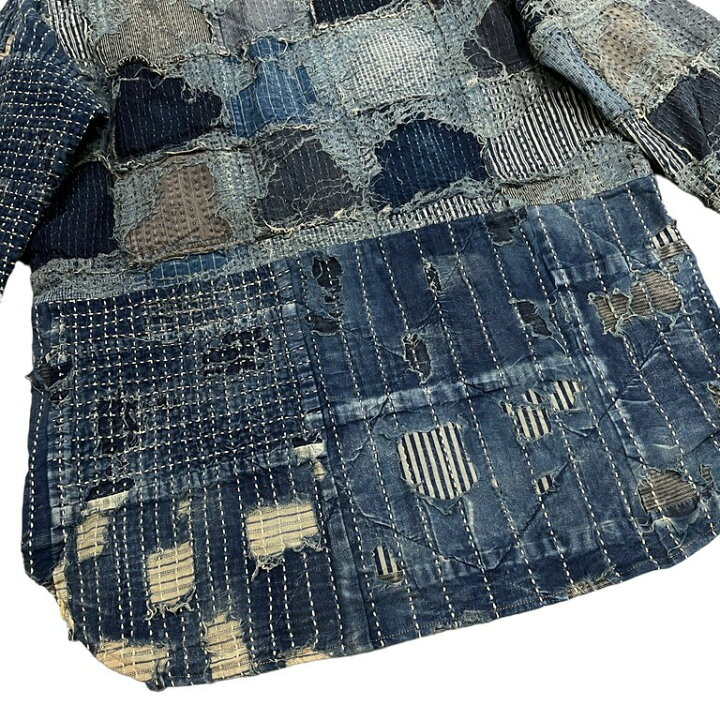 楽天市場】KAPITAL タグ付未使用 22SS KOUNTRY BOROウエスタンシャツ 