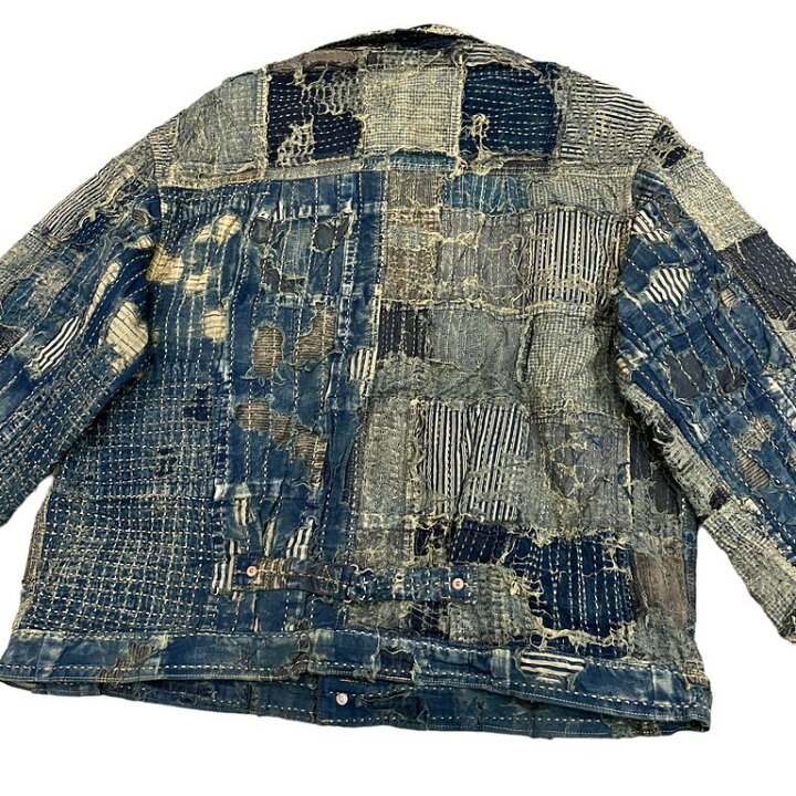 楽天市場】KAPITAL タグ付未使用 22SS KOUNTRY BORO SPRING 1ST JKT  