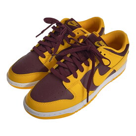 NIKE ナイキ DD1391-702 DUNK LOW RETRO ダンク ロウ レトロ University Gold and Deep Maroon スニーカー シューズ 三国ケ丘店 ITCSJYTL2QNT 【中古】 RM3609M