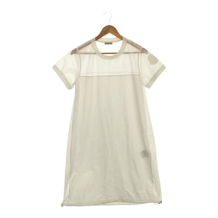 楽天市場】MONCLER モンクレール メッシュ半袖ワンピース 半袖  