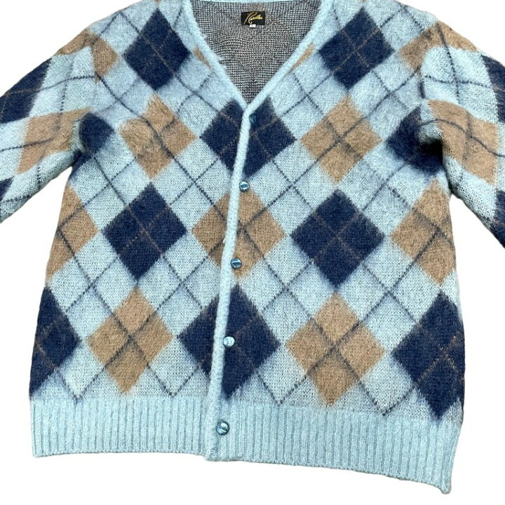 楽天市場】Needles 22AW Mohair Cardigan Argyle アーガイルモヘア 
