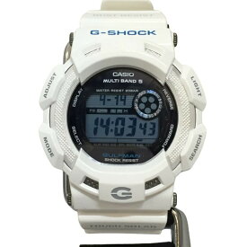 G-SHOCK ジーショック CASIO カシオ 腕時計 GW-9100P ガルフマン Men in Ice White GULFMAN MULTIBAND5 ホワイト デジタル タフソーラー 貝塚店 ITQPGBZQVLZS 【中古】 RK1223D