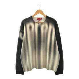 Supreme シュプリーム 23FW Blurred Logo Sweater "Black" ブラード ロゴ セーター メンズ トップス タグ付き 美品 ブランド ブラック BLK 三国ケ丘店 ITFH7JEJ6WLE 【中古】 RM3815M