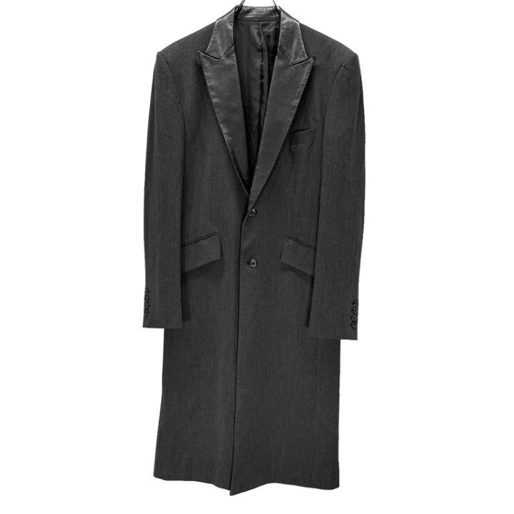 楽天市場】5351 POUR LES HOMMES レザーピークドラペルチェスター 