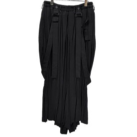 Yohji Yamamoto Pour Homme 20SS Rayon Spun Lawn Twisted Crotch Pants 股ねじれパンツ ライトウェイトレーヨンローンサスペンダーフレアワイドパンツ 袴 ハカマ 定価81,400円 HN-P15-201 ヨウジヤマモトプールオム メンズ 三国ケ丘店 ITF1DEKGX2FP 【中古】 RM3792I