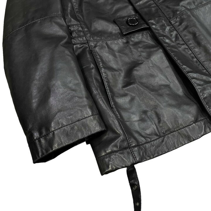 楽天市場】DIRK BIKKEMBERGS レザーベルトシャーリングフーデッド 