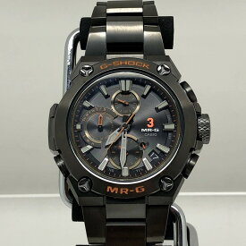 G-SHOCK ジーショック CASIO カシオ 腕時計 MRG-B1000NS-1AJR 長嶋茂雄シグネチャーモデル MR-G 電波ソーラー タフソーラー Bluetooth搭載モデル ブラック チタン 耐磁 メンズ 三国ケ丘店 ITUDQ7GDDQDY 【中古】