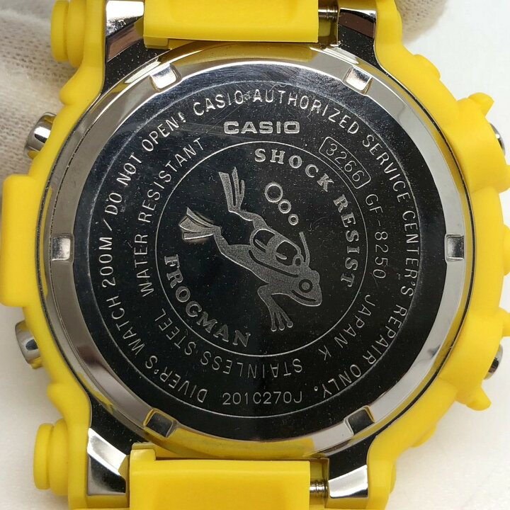 楽天市場】G-SHOCK CASIO カシオ 腕時計 GF-8250-9 FROGMAN タフ  