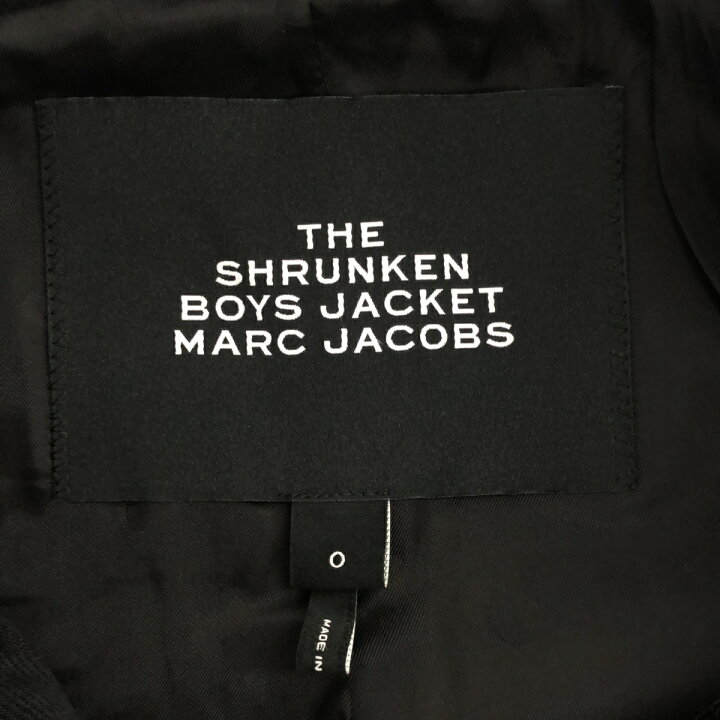 MARC BY MARC JACOBS 黒 ダブルブレストジャケット XS（MARC JACOBS  