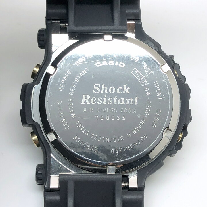 楽天市場】G-SHOCK ジーショック CASIO カシオ 腕時計 DW-6300-1B 
