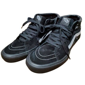 VANS バンズ Supreme シュプリーム 15AW SK8 MID ハイカットスニーカー 靴 メンズ 美品 29.5cm ミッド ブラック シューズ 貝塚店 IT7D2P3GNXQK 【中古】 RK2509D