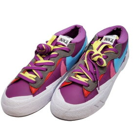 NIKE ナイキ KAWS×SACAI BLAZER LOW 'TEAM RED DM7901-600 カウズ サカイ コラボ メンズ スニーカー ローカット 靴 28.0cm タグ付き 美品 貝塚店 IT06A63BPM5W 【中古】 RK1881D