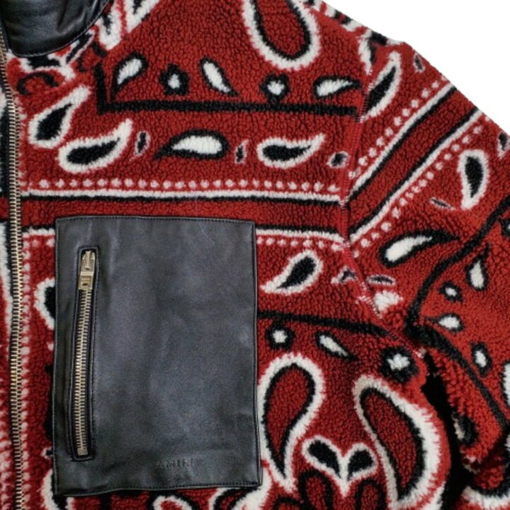 楽天市場】AMERI アメリ 22AW Printed Bandana Polar Fleece フリース  