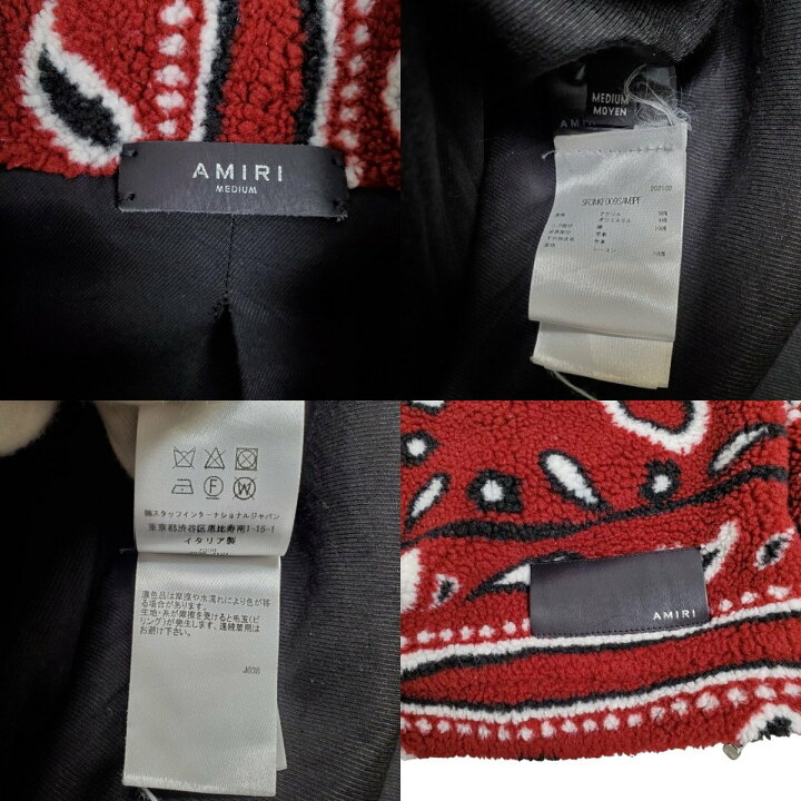 楽天市場】AMERI アメリ 22AW Printed Bandana Polar Fleece フリース  