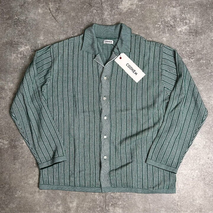 楽天市場】COOHEM コーヘン WASHI STRIPE KNIT 和紙 ストライプ ニット 
