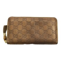 楽天市場】グッチ 長財布 gucci バンブー ラウンドファスナーの通販