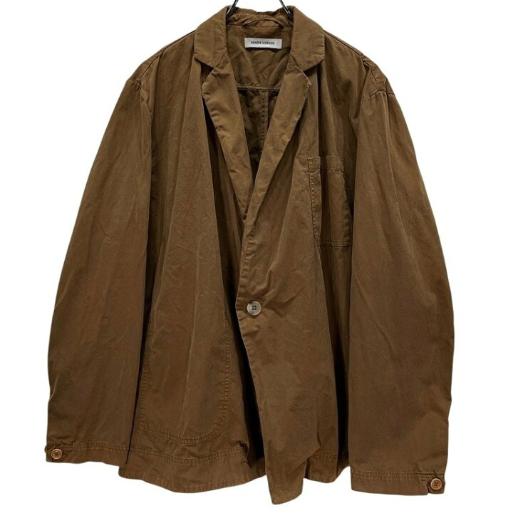 楽天市場】HENRIK VIBSKOV 21SS THE BIG BLAZER コットンギャバジン1B 