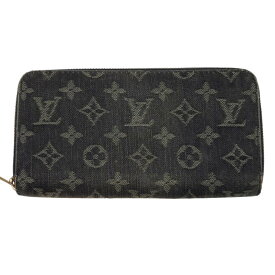 LOUIS VUITTON ルイヴィトン M95614 モノグラムデニム ジッピーウォレット ラウンドファスナー 長財布 ロングウォレット メンズ レディース スペイン製 小物 貝塚店 ITAYST6GKWK8 【中古】 RK2349D