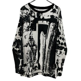 B Yohji Yamamoto 20SS ヘビープレーティング天竺グラフィックプリント総柄Tシャツ カットソー Tee T-shirt フォト 山本耀司 ビー ヨウジヤマモト メンズ レディース ユニセックス 三国ケ丘店 ITAI2NVGI9DK 【中古】 RM4975I