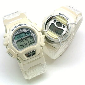 G-SHOCK ジーショック CASIO カシオ 腕時計 LOV98B-3 Lover's Collection 1998 ラバーズコレクション ラバコレ ドラゴンと魔女 ペアウォッチ パールホワイト 1998年11月発売 三国ケ丘店 IT6YYP4661E6 【中古】