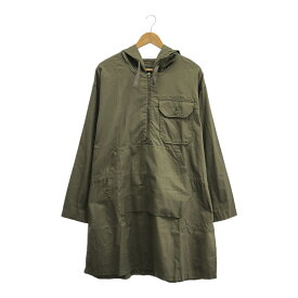 Engineered Garments エンジニアードガーメンツ サイズS 22AW Bush Shirt ブッシュシャツ ロング丈 ユニセックス オリーブ トップス USA製 タグ付き 三国ケ丘店 ITHBX780ZAU0 【中古】 RM5094M
