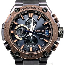 G-SHOCK ジーショック CASIO カシオ 腕時計 MRG-G2000HA-1A MR-G 鉄鐔 フルメタル チタン Bluetooth搭載 GPS電波ソーラー 世界350本限定 サファイアガラス アナログ 日本製 2018年6月発売 三国ケ丘店 ITHM6JLTOOKG 【中古】